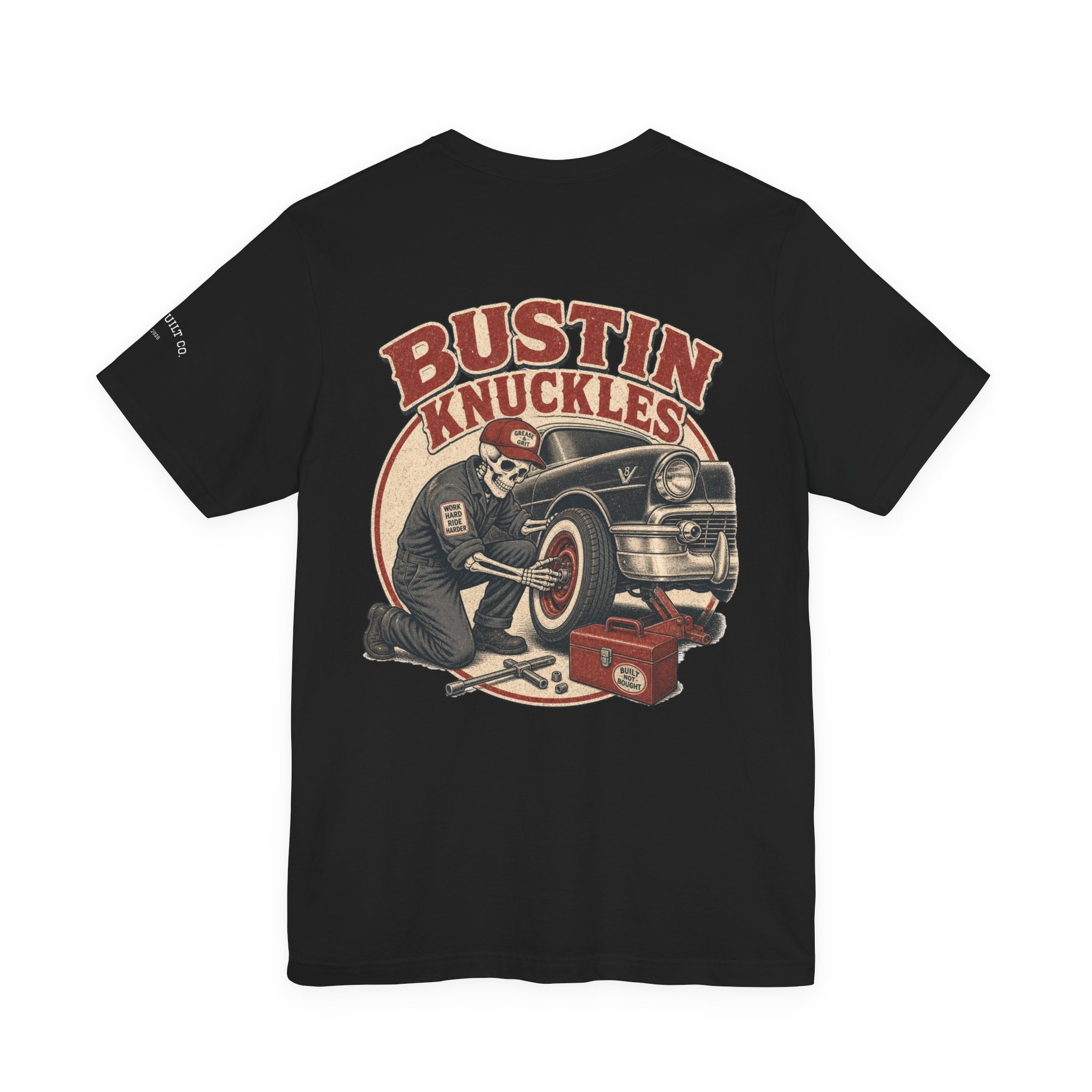 Bustin' Knuckles Vintage Mechanic T-Shirt