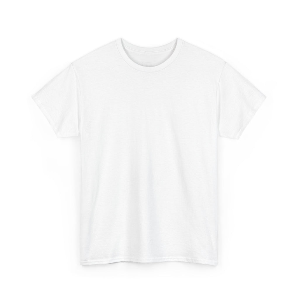 Classic White Tee — Plain Crewneck Cotton T-Shirt