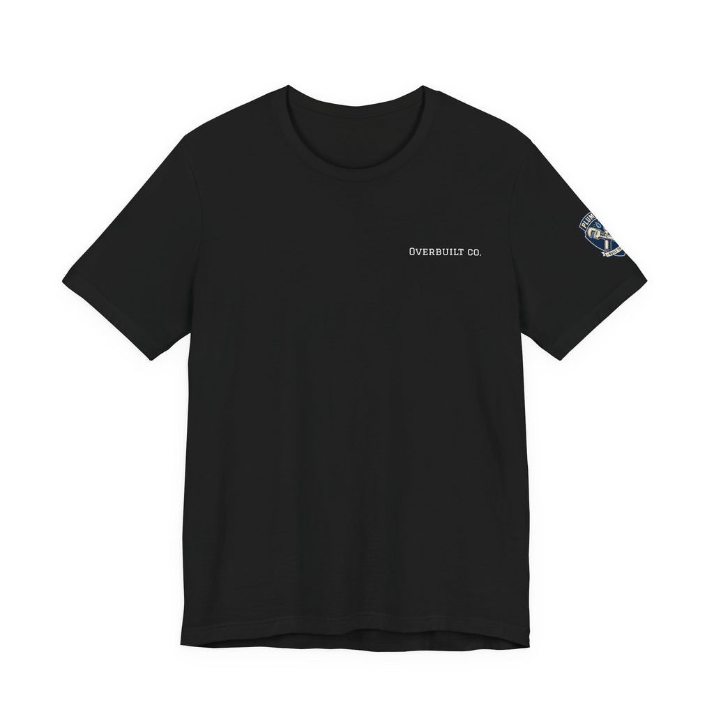 Dead Tired Still On The Job Plumber Tee