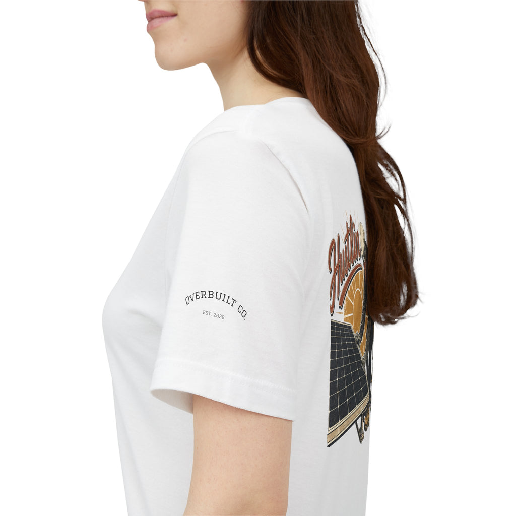 Solar Installer Hustlin Tee — Renewable Energy Worker Shirt
