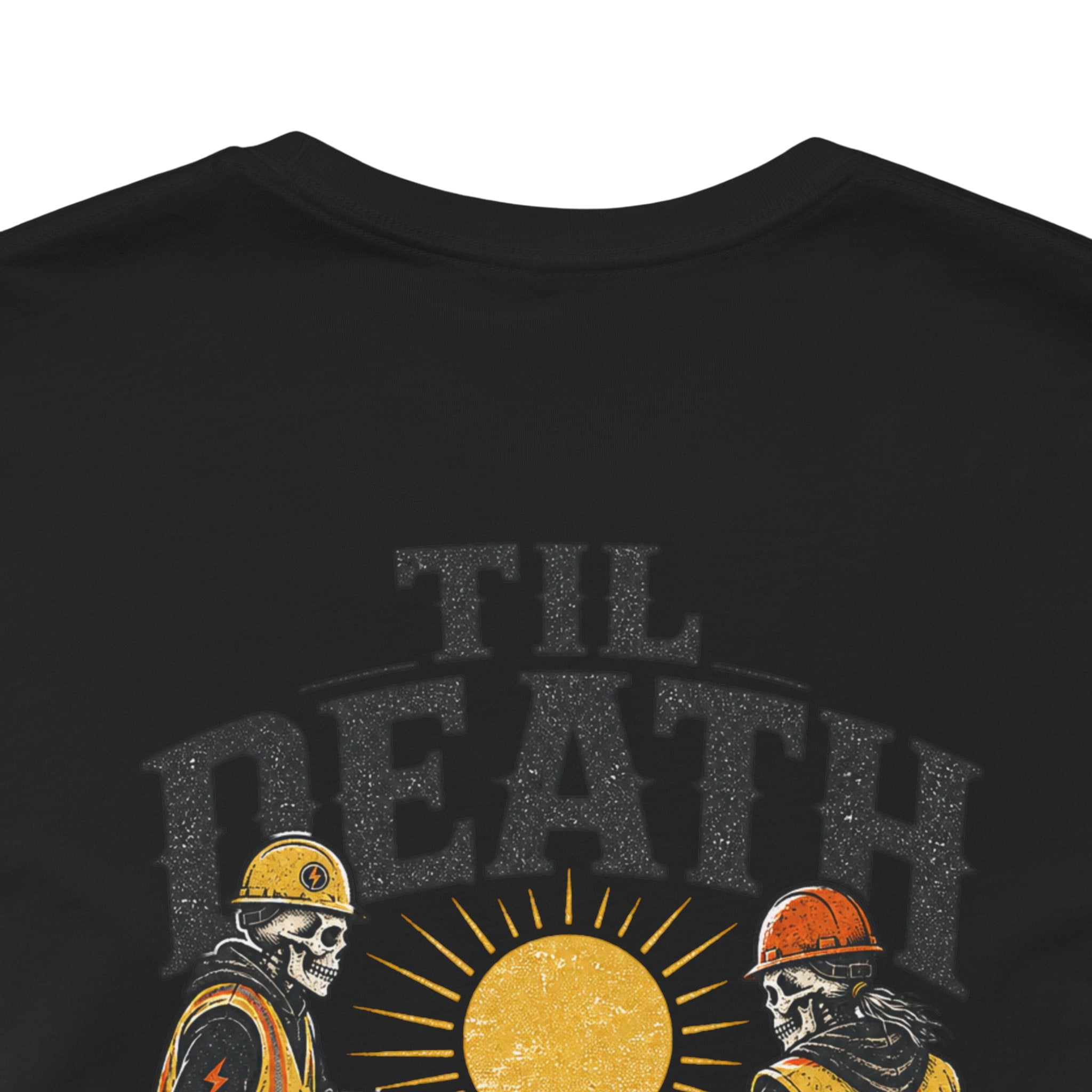 Solar Installer T‑Shirt — "Til Death We Install" Crew Tee