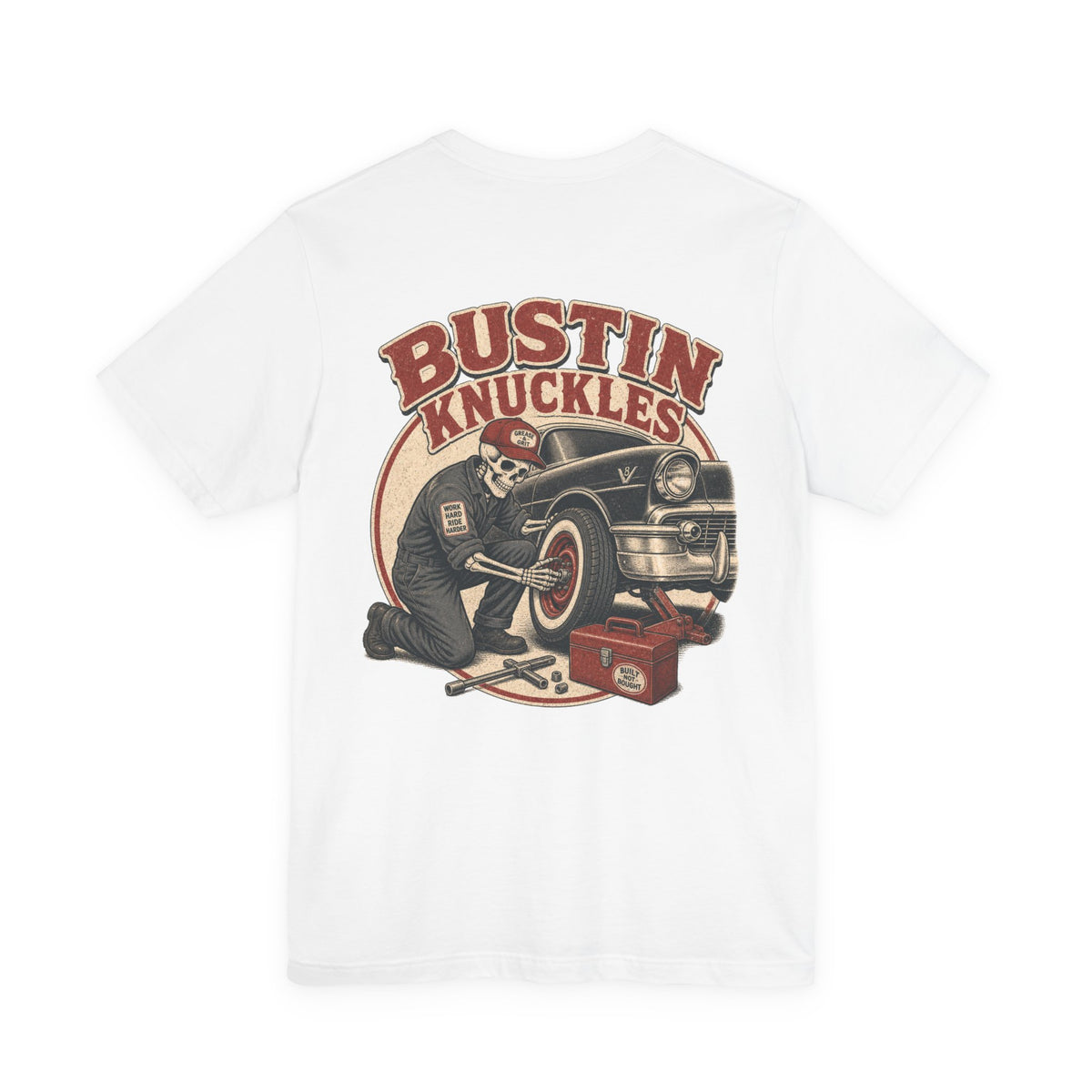 Bustin' Knuckles Vintage Mechanic T-Shirt