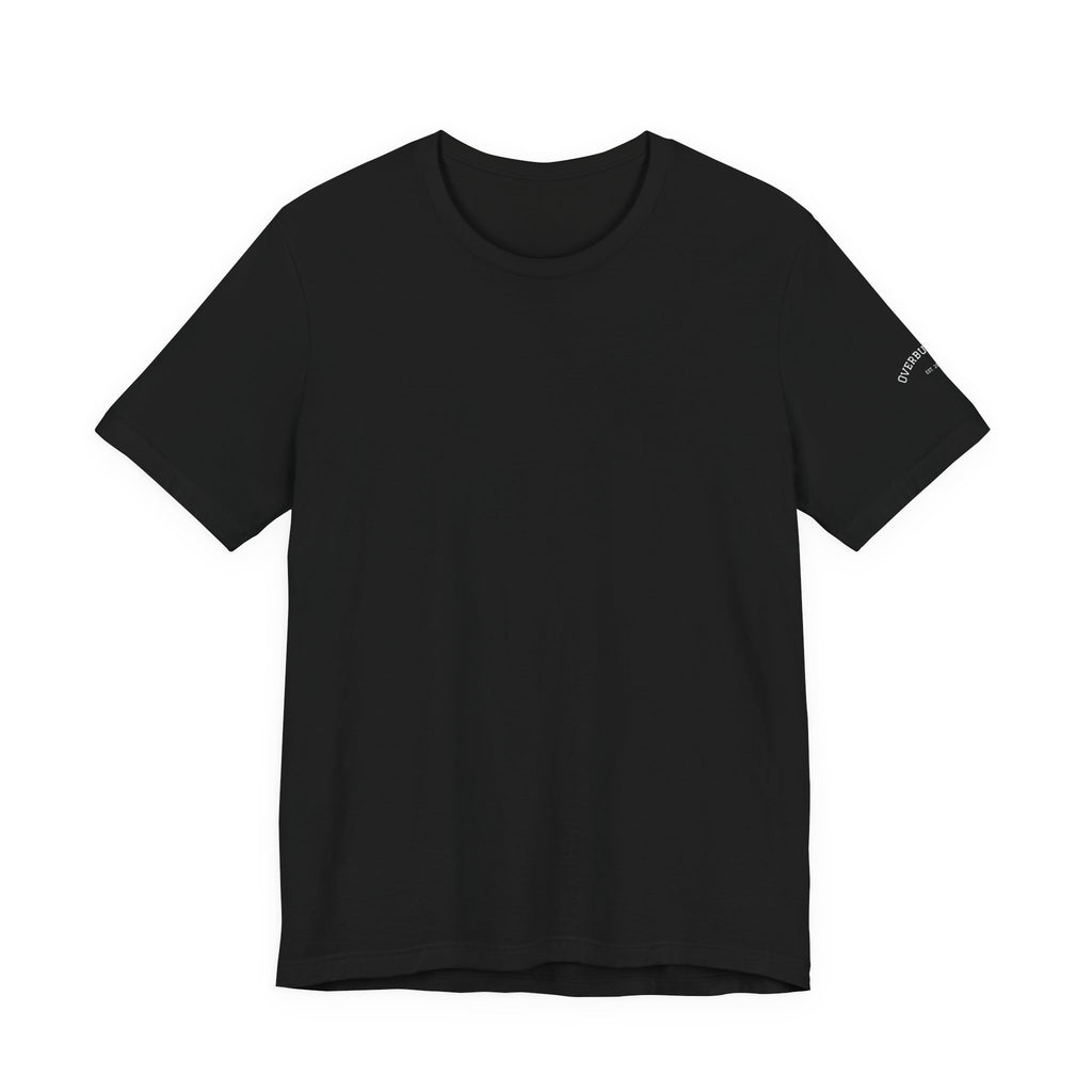 Spark Plug Graphic Tee — "Overbuilt Co. Built to Burn" Car Enthusiast T-Shirt