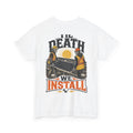 Solar Installer T‑Shirt — "Til Death We Install" Crew Tee
