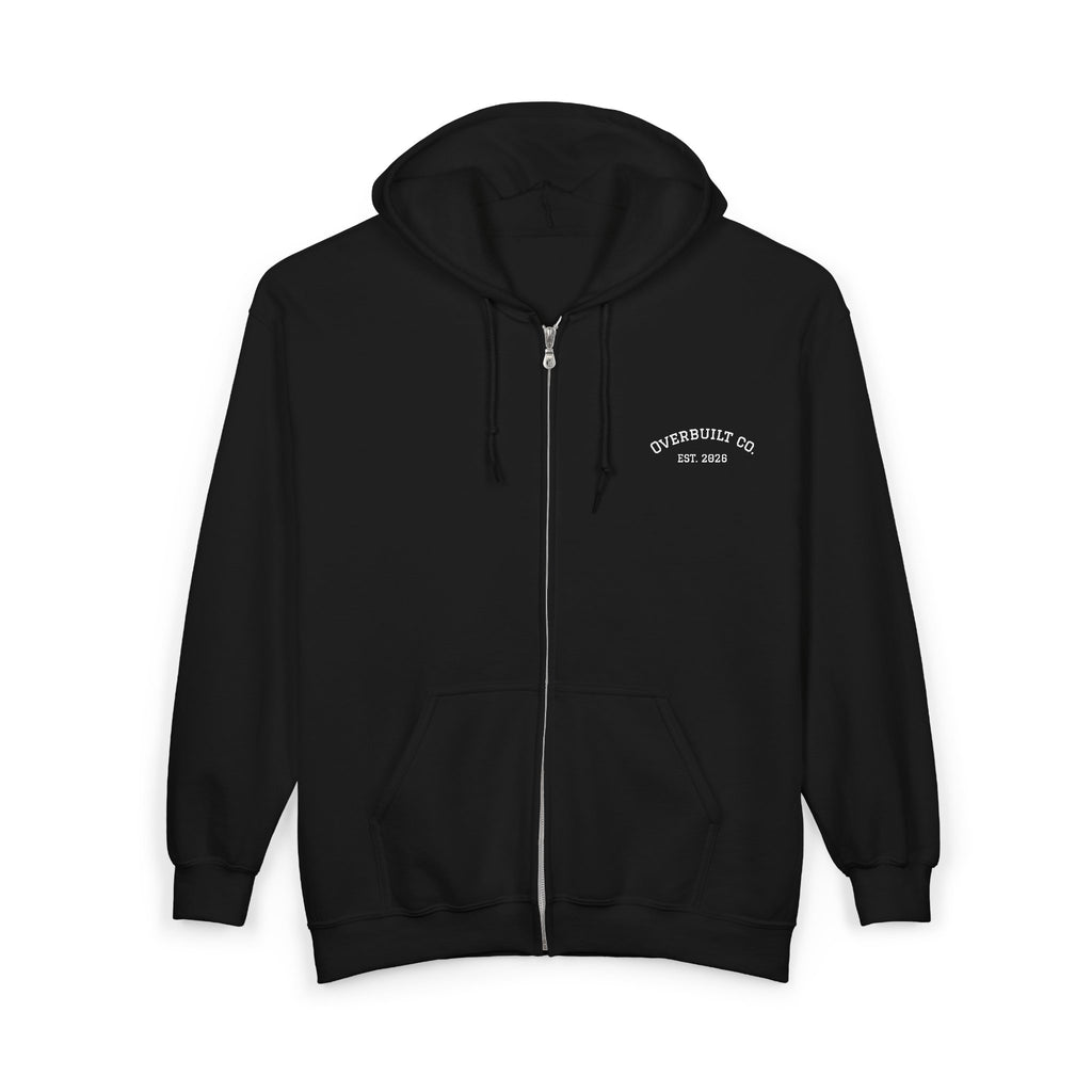 Solar Installer Zip Hoodie — Hustlin' Rooftop Solar Technician Sweatshirt