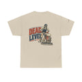 T-Shirt — "Dead Level" Concrete Polisher Graphic Tee